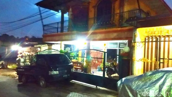 Penampakan Rumah yang digeledah KPK di kawasan Bengkong, Kota Batam