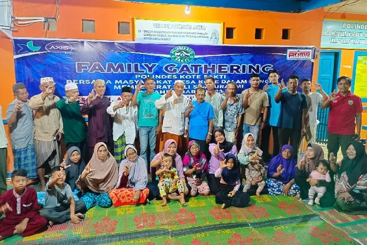 Polindes Kote Sakti menggelar Family Gathering bersama warga setempat
