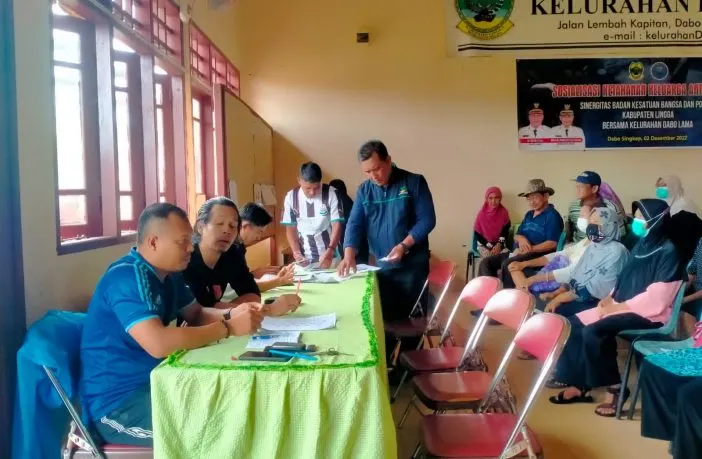 261 KPM di Kelurahan Dabo Lama Terima BLT Penanganan Dampak Inflasi