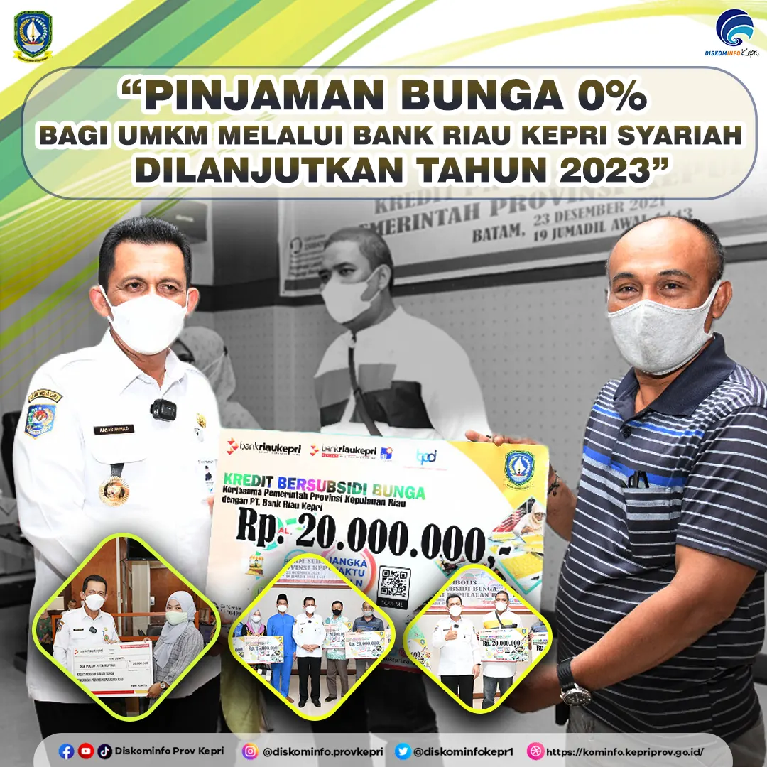 Kebijakan Ansar Membantu UMKM Dengan Pinjaman Bunga 0% Dilanjutkan di 2023