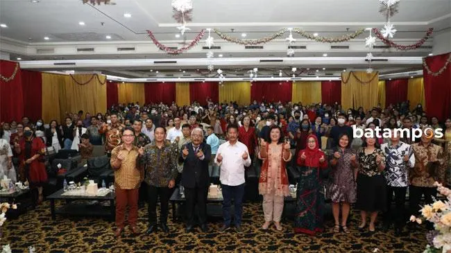 Persekutuan Doa Badan Pengusahaan Batam (BP Batam) menggelar Perayaan Natal Tahun 2022.