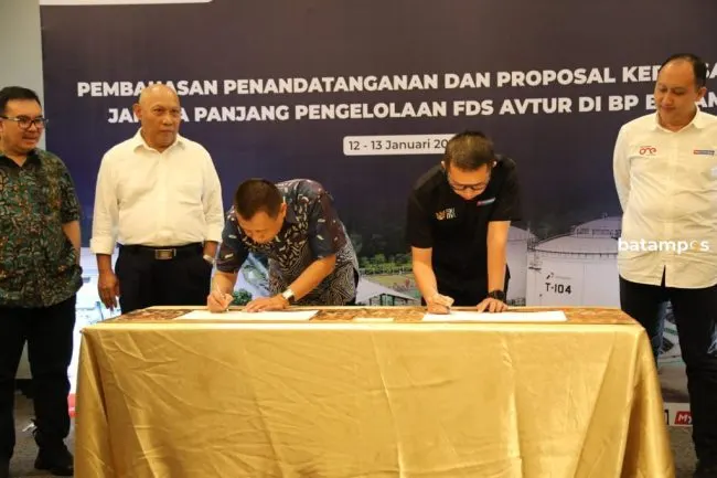 BP Batam) memperpanjang kerja sama pengelolaan avtur dengan Pertamina Patra Niaga.