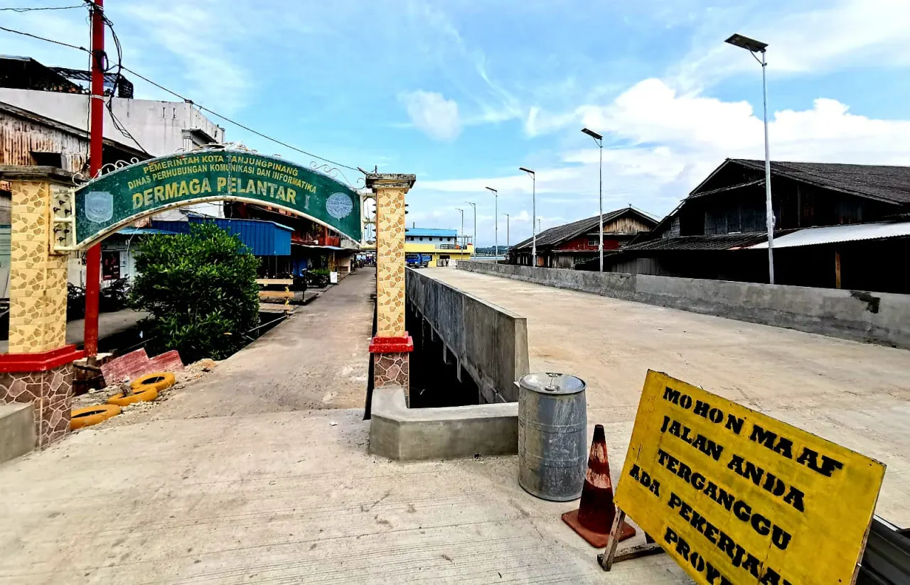 Dermaga Pelantar 1 Kota Tanjungpinang.