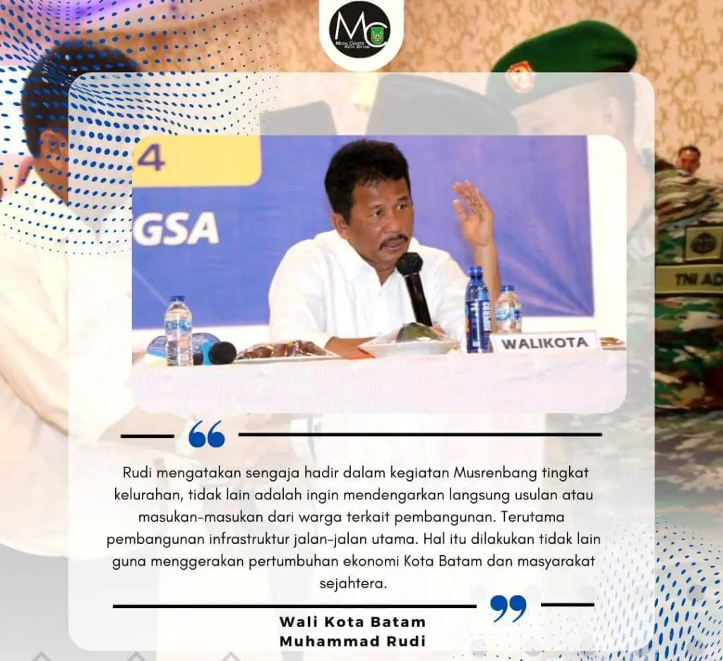 Musrenbang Kelurahan Kabil, Rudi Dengarkan Langsung Masukan Warga