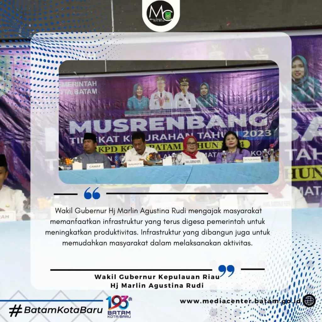 Dukung Pembangunan untuk Batam Maju dan Sejahtera