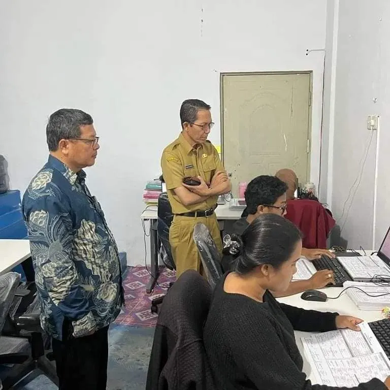 Tinjau Aktivitas Entri Data Regsosek, Amsakar Ungkap Pentingnya Data yang Valid