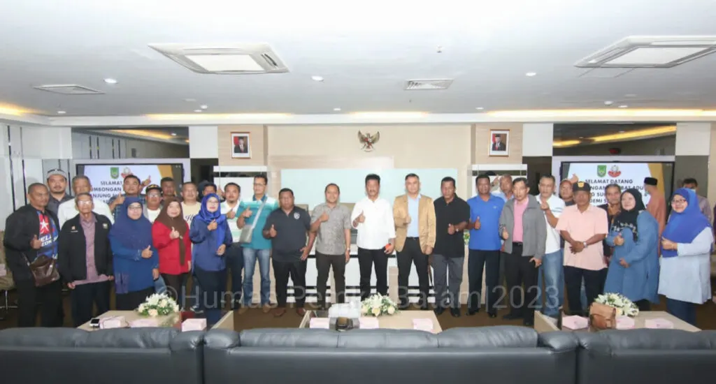 Walikota Rudi Sambut Pejabat ADUN Tanjung Surat Malaysia Studi Tiru Pembangunan Kota Batam