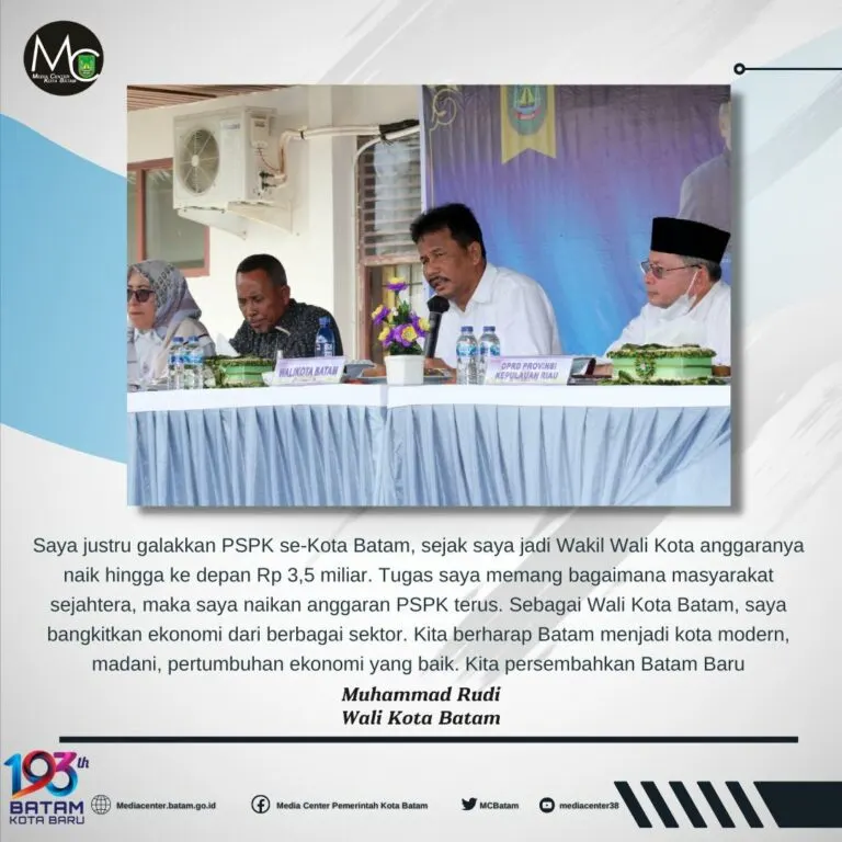 Masyarakat Galang Rasakan Manfaat Riil Meratanya Pembangunan Batam Hingga ke Hinterland