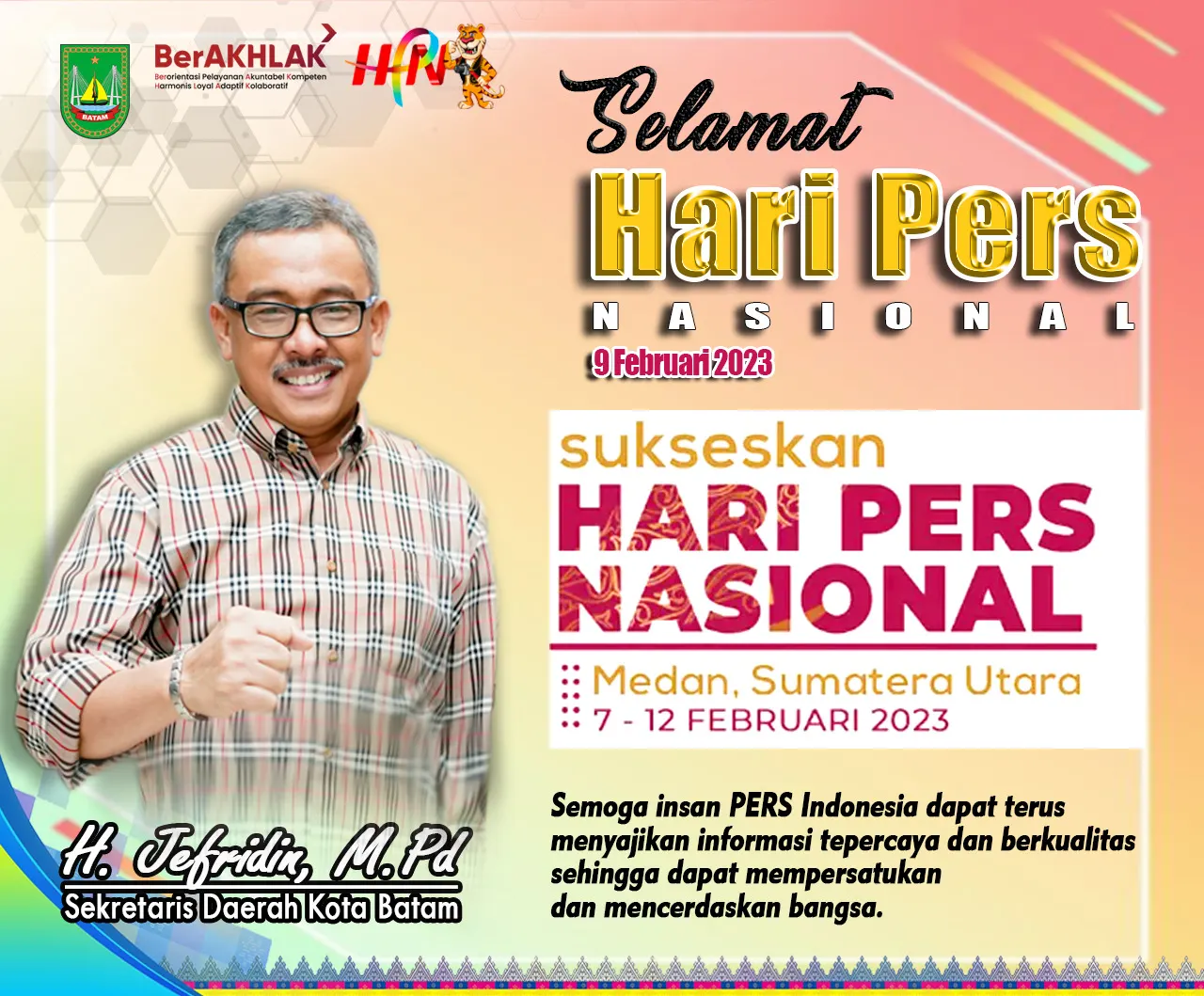 Hari Pers Nasional, Jefridin: Insan Pers Berperan Penting dalam Pembangunan Batam