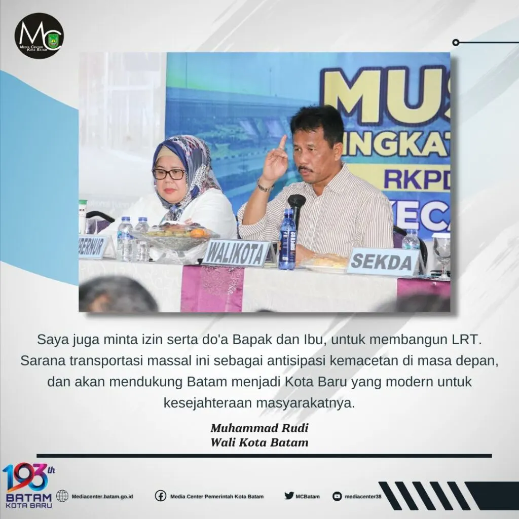Musrenbang di Sagulung, Warga Bangga dengan Program Andalan Pembangunan dari Walikota Rudi