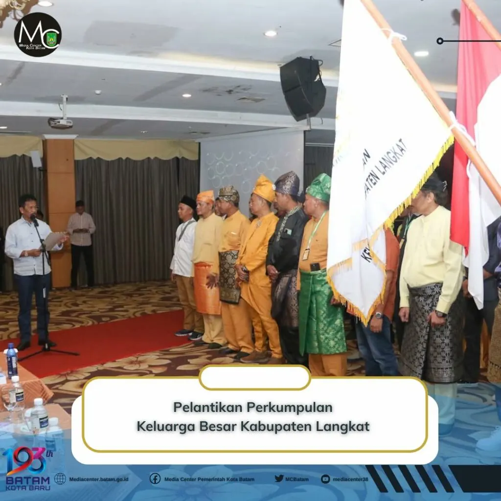 Walikota Rudi Lantik Pengurus IKBL, Bupati Langkat Kagumi Pembangunan Kota Batam