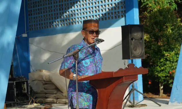 Wakil Bupati Lingga bersama Sekretaris Daerah Hadiri Undangan Peresmian Pembangunan Pasar Modern Kota Dabo