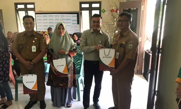 DISPERINDAGKOP-UKM Kab.Lingga Gelar Sosialisasi QRIS Bersama BRK Syariah Lingga Dabo Singkep