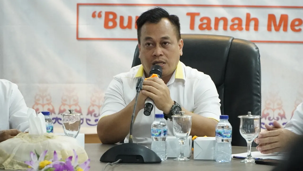 Kegiatan Entry Meeting BPK RI Perwakilan Provinsi Kepri, Bupati berharap Kabupaten Lingga kembali meraih predikat Opini Wajar Tanpa Pengecualian (WTP)