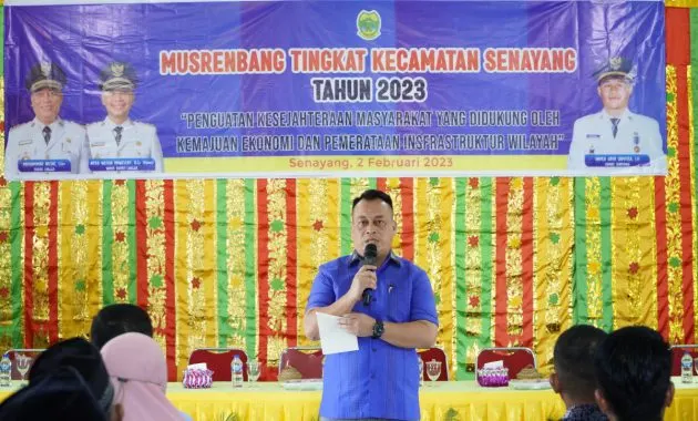 Buka Musrenbang Tingkat Kecamatan Senayang 2023, Bupati Lingga harapkan usulan yang disampaikan masyarakat dapat terealisasi