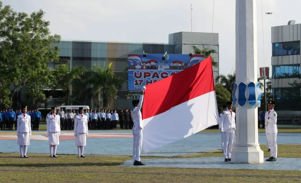 Upacara 17 Hari Bulan Februari, Terus Bersatu Membangun Batam