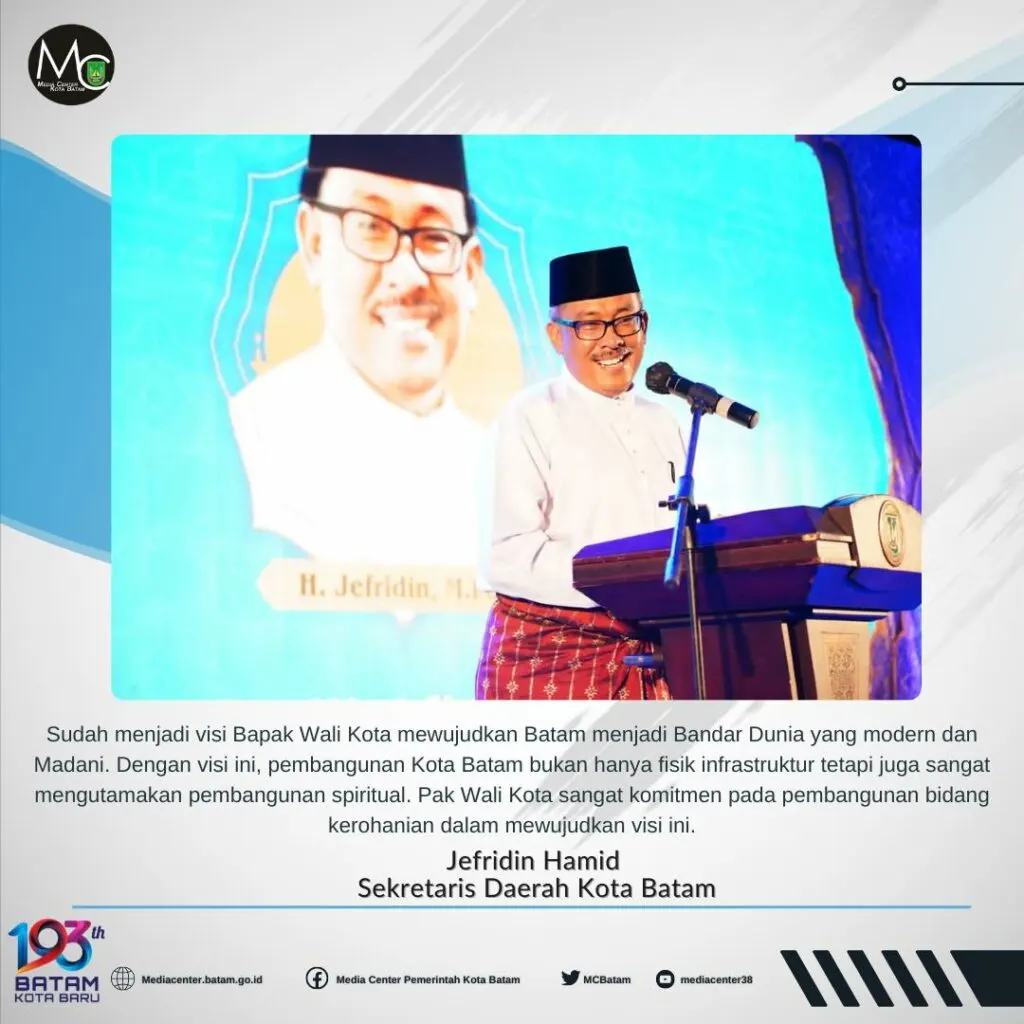 Warga Sengkuang Padati Isra Mi’raj Kota Batam, Ustaz Hilman Kagumi Program Walikota Rudi