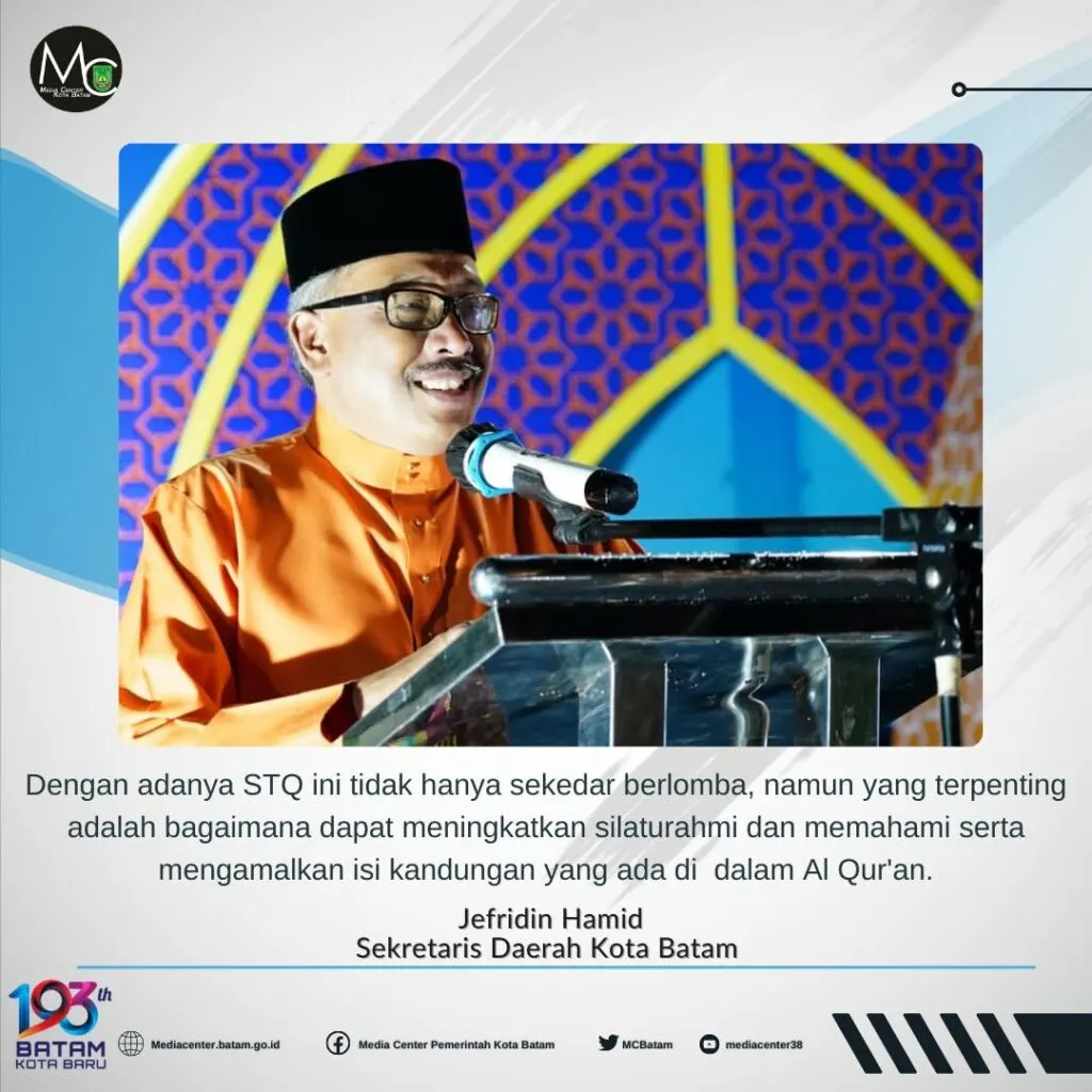 Apresiasi Pelaksanaan STQH Tingkat Kecamatan Batuaji