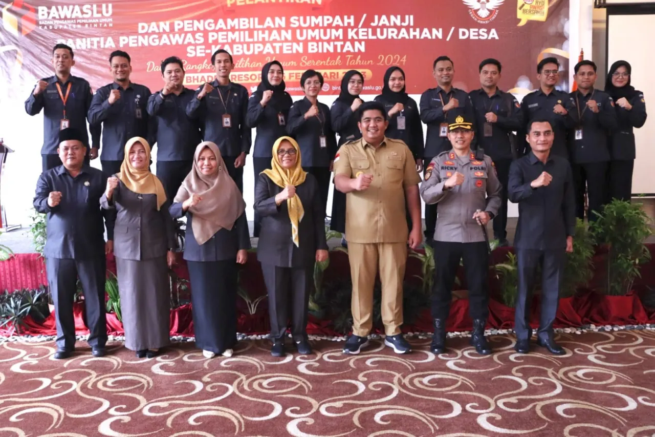 Panwaslu Dilantik, Roby: Selamat Bertugas dan Genggam Teguh Amanah!