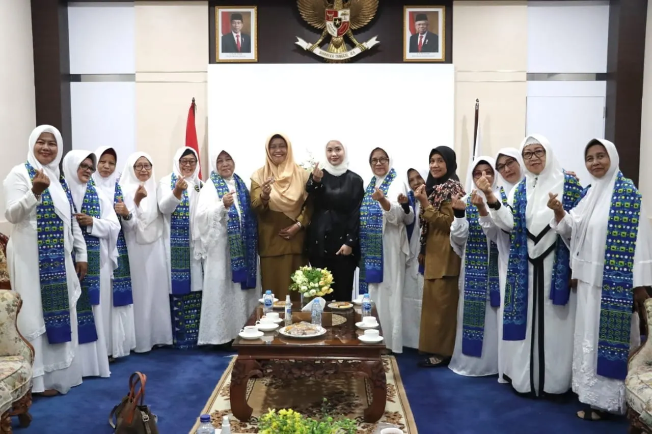 Hafizha Sambut Silaturahmi BKMT Bintan