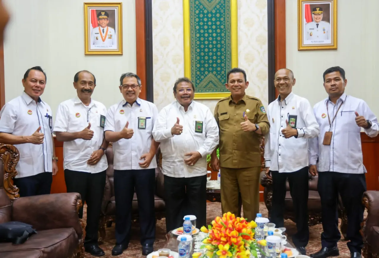 Gubernur Ansar Bersilaturahmi dengan Jajaran PT dan PTA Kepri