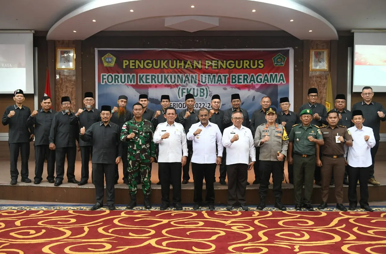 Gubernur Ansar Hadiri Pengukuhan FKUB Karimun Masa Bakti 2022-2027