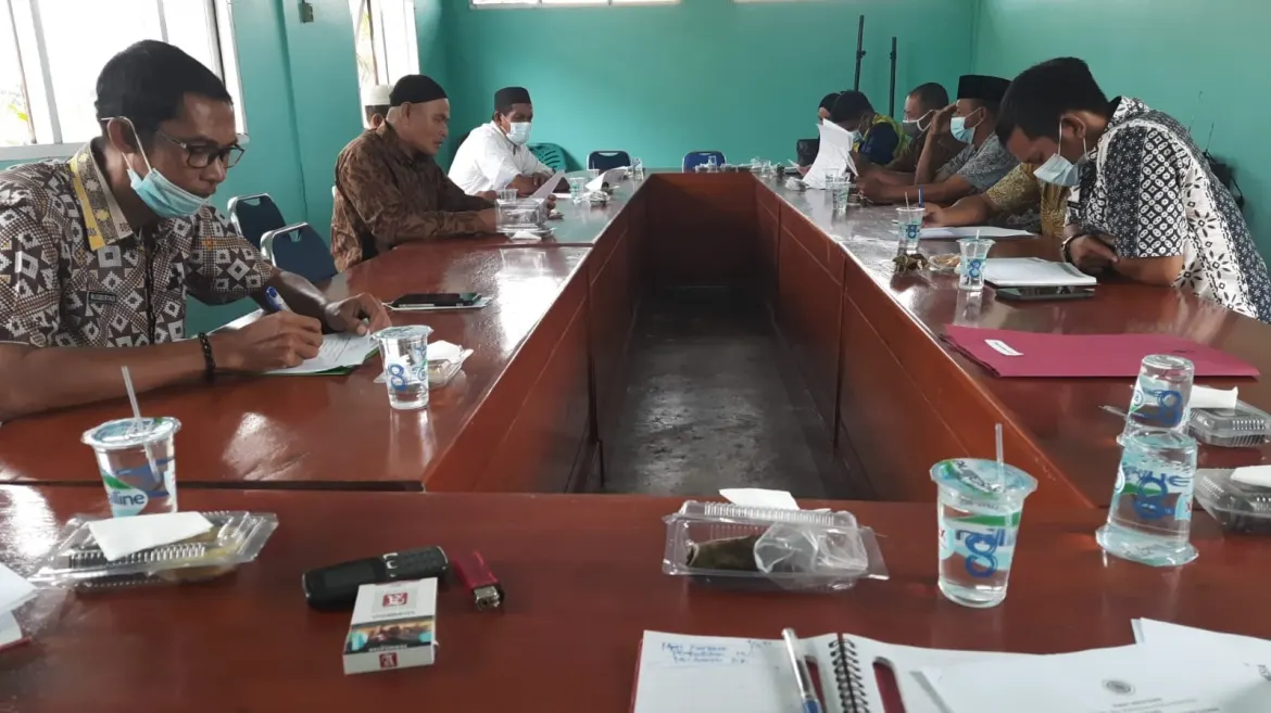 Ka. KUA Subi Hadiri Rakor Lintas Sektor Kecamatan Subi