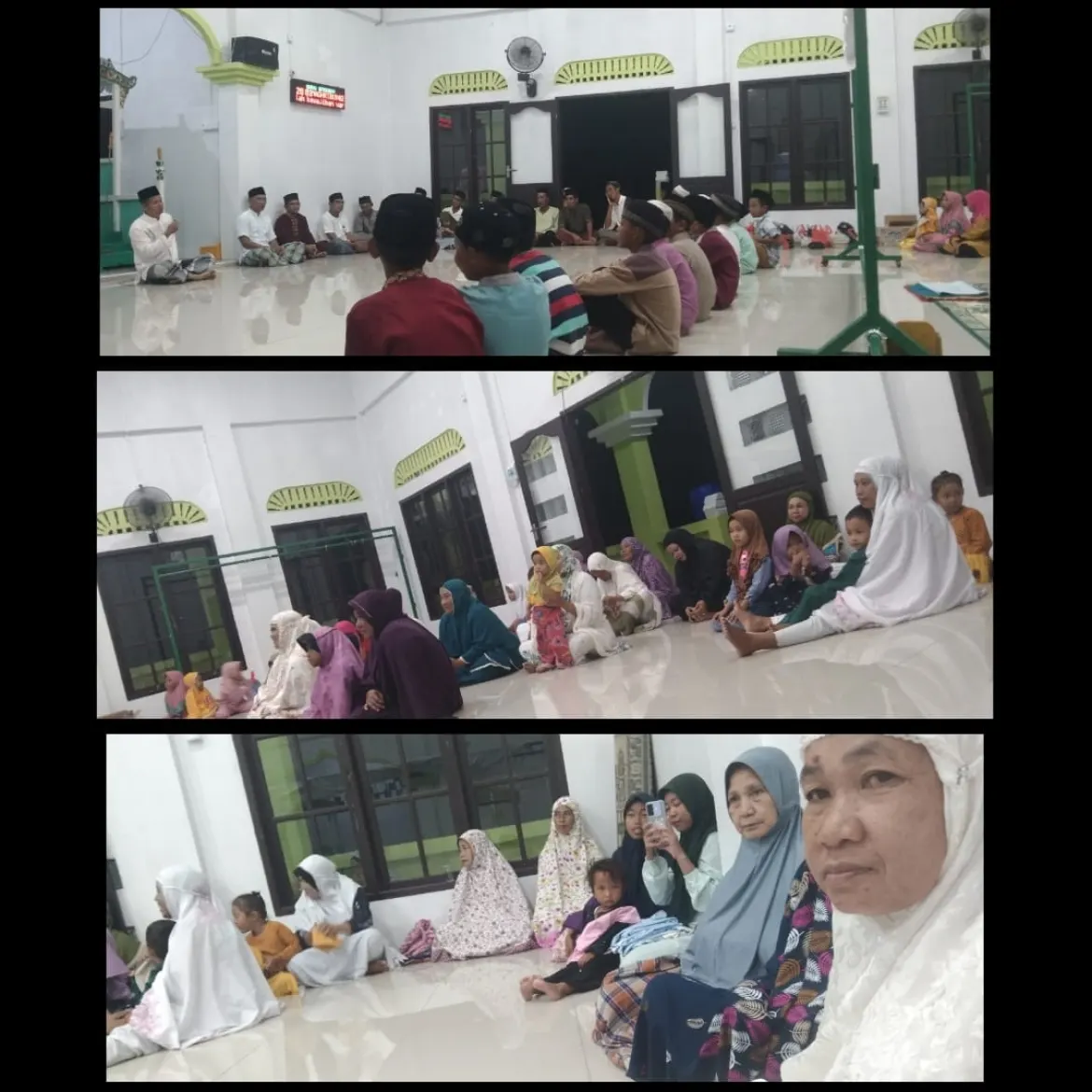 Erial Lismana Isi Tausiah Isra Mikraj Nabi Muhammad SAW. 1444 H. di Surau Istiqamah