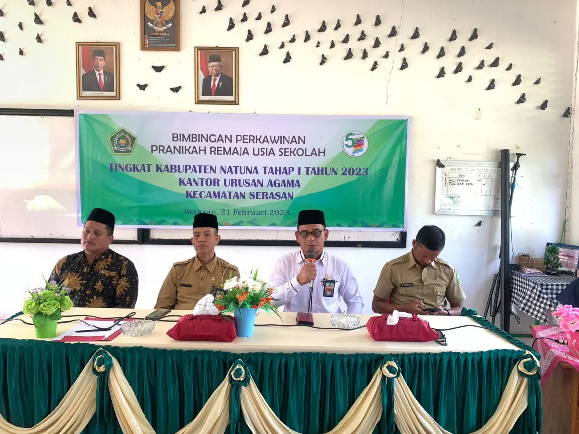 Kemenag Natuna Adakan Kegiatan Bimwin di SMAN 1 Serasan