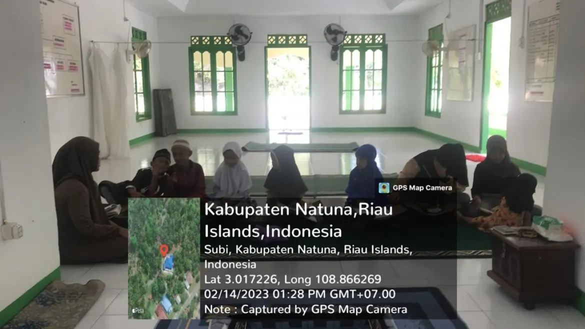 PAI Siti Hajrul Kenalkan Huruf Idzhar Kepada Anak Didik