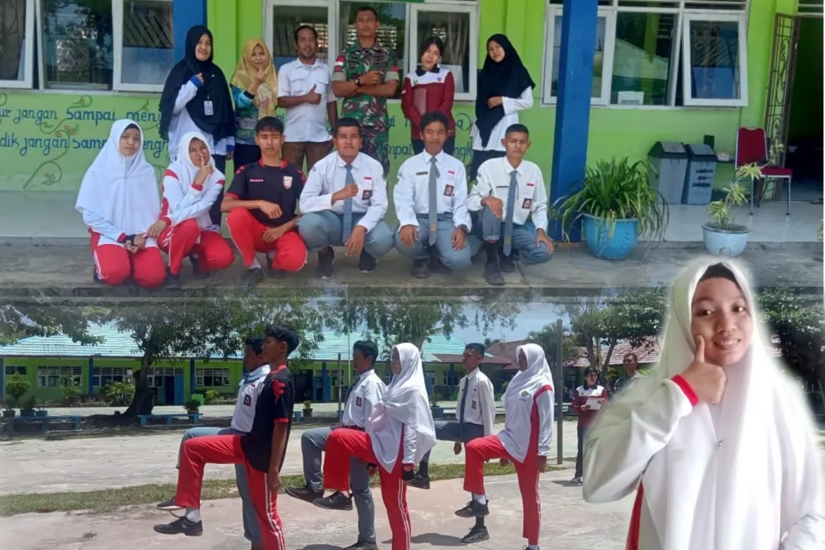 Demam Tinggi Saat Ikuti Seleksi Tak Menghalangi Widia Untuk Lolos Menjadi Paskib Tingkat Provinsi Kepri
