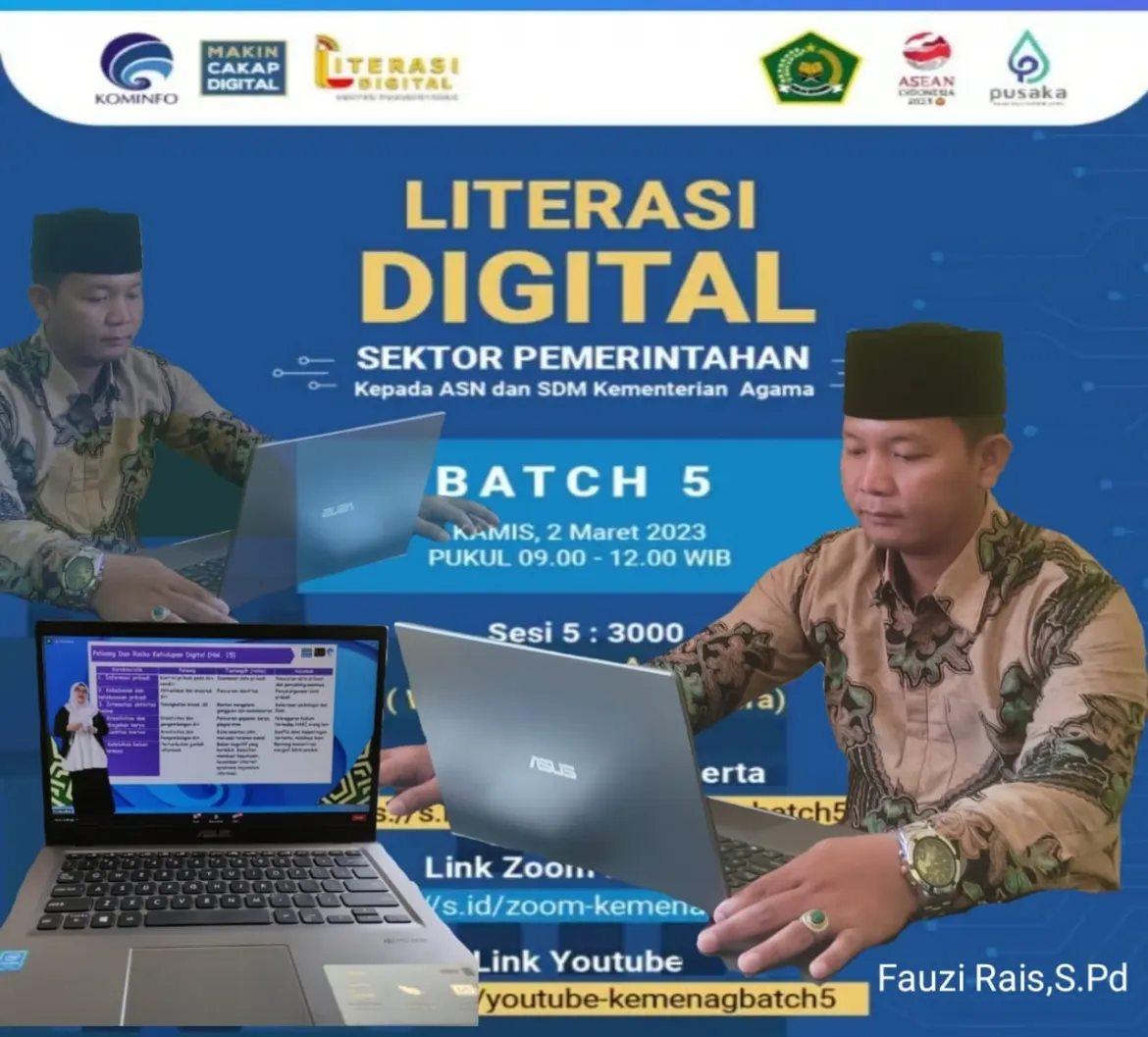 Fauzi Rais Ikuti Pendalaman Literasi Digital