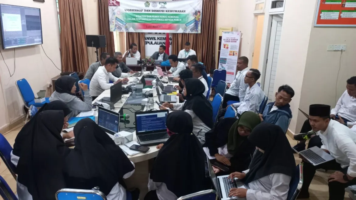 Team Humas Tanjungpinang Ikuti Workshop dan Diskusi Kehumasan