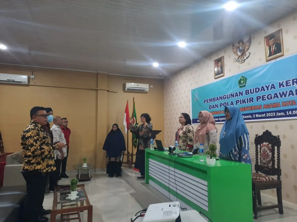 Kemenag Kota Batam Gelar Kegiatan Pembangunan Budaya Kerja dan Pola Pikir Pegawai