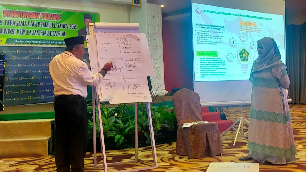 Bimtek MB Bagi Penghulu, Empat Penghulu Kemenag Bintan Aktif Ikuti Kegiatan