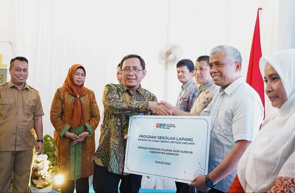 Kepala Perwakilan Bank Indonesia Provinsi Kepulauan Riau Suryono melakukan kolaborasi dengan pihak terkait demi pengendalian stabilitas pangan