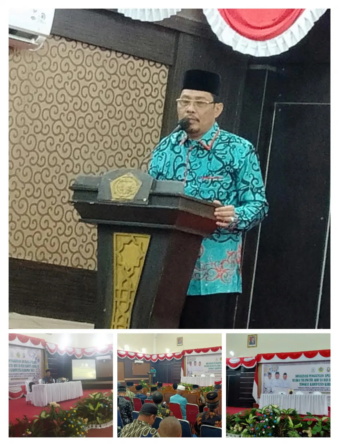 Tuan Rumah STQH 2023 Tingkat Provinsi Kepri, LPTQ Kabupaten Karimun sosialisasikan Aplikasi E-MAQRA