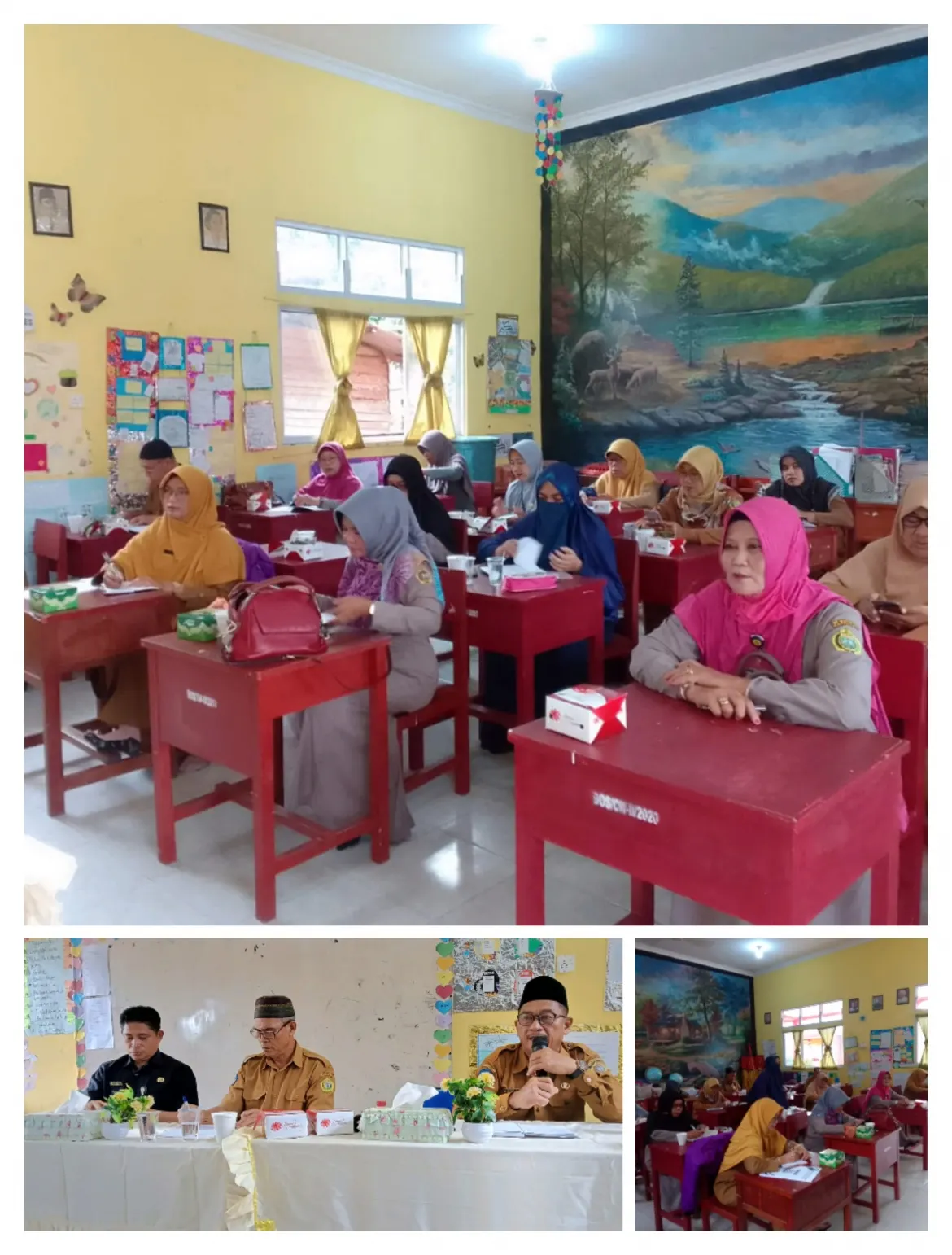 Ujian Kelas VI Semakin Dekat, K3S SD/MI Kecamatan Kundur-Ungar Lakukan Rapat Persiapan