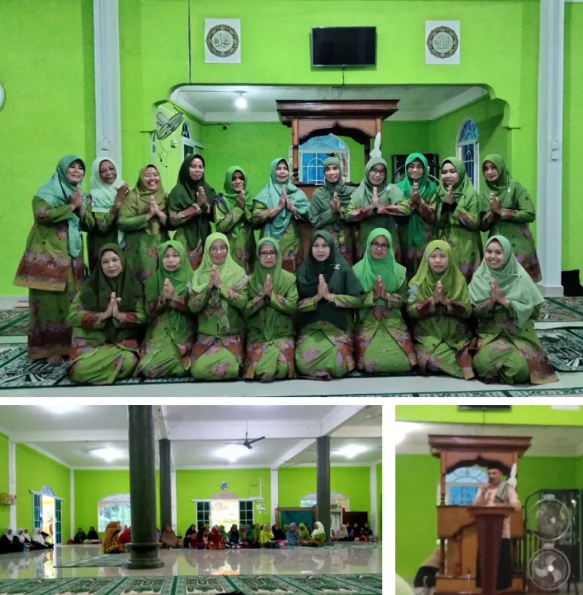 PAC MNU Bersama Permata Sekecamatan Ungar Gelar Tausiah Menyambut Bulan Suci Ramadhan 1444H di Masjid Baitul Mubin Kec. Ungar