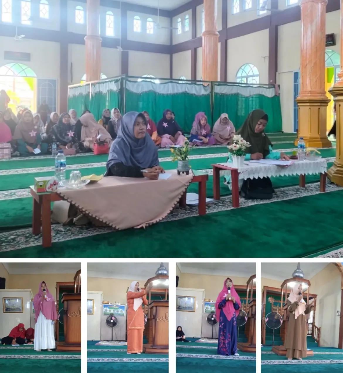 Penyuluh Agama Misgiati, S.Pd.I Sebagai Juri Lomba KULTUM Antar Majlis Taklim oleh BKMT Kundur Barat
