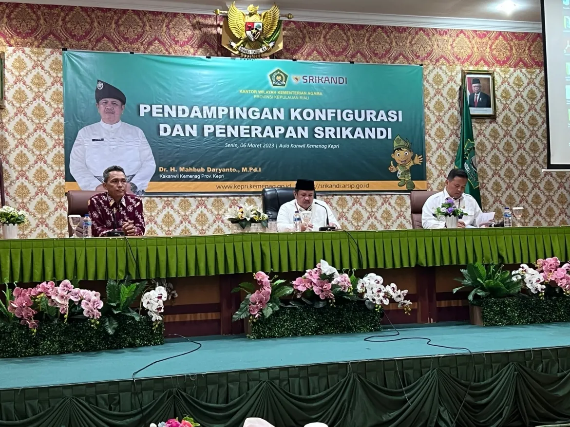 Tiga Pegawai Kemenag Karimun Ikuti Kegiatan Pendampingan Konfigurasi dan Penerapan Aplikasi Srikandi dan Pusaka