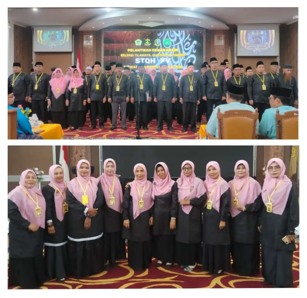 Pelantikan Dewan Hakim STQH XV Tingkat Kabupaten Karimun Tahun 2023