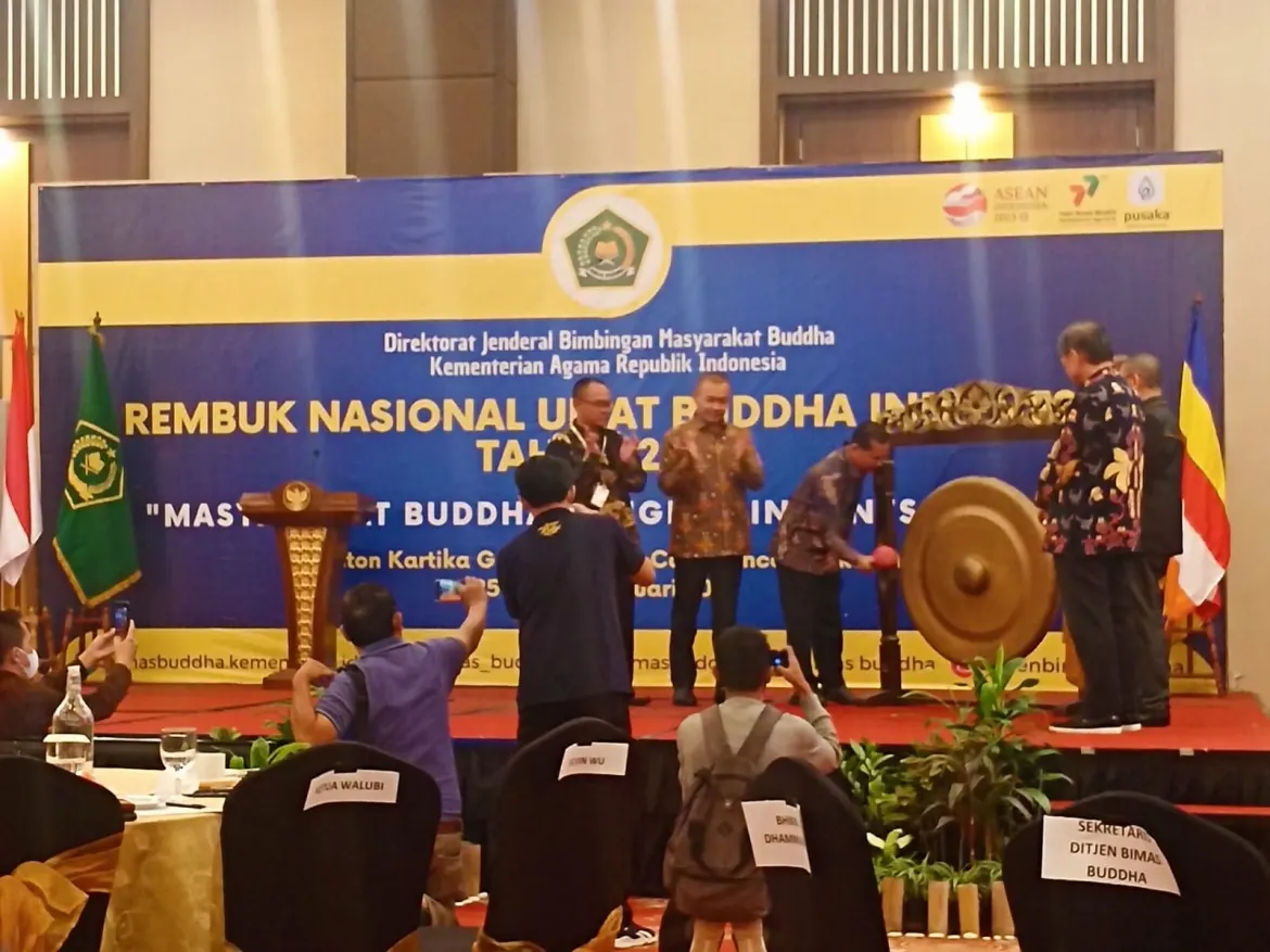 Kara Budha Kemenag Lingga Mengikuti Rembuk Nasional