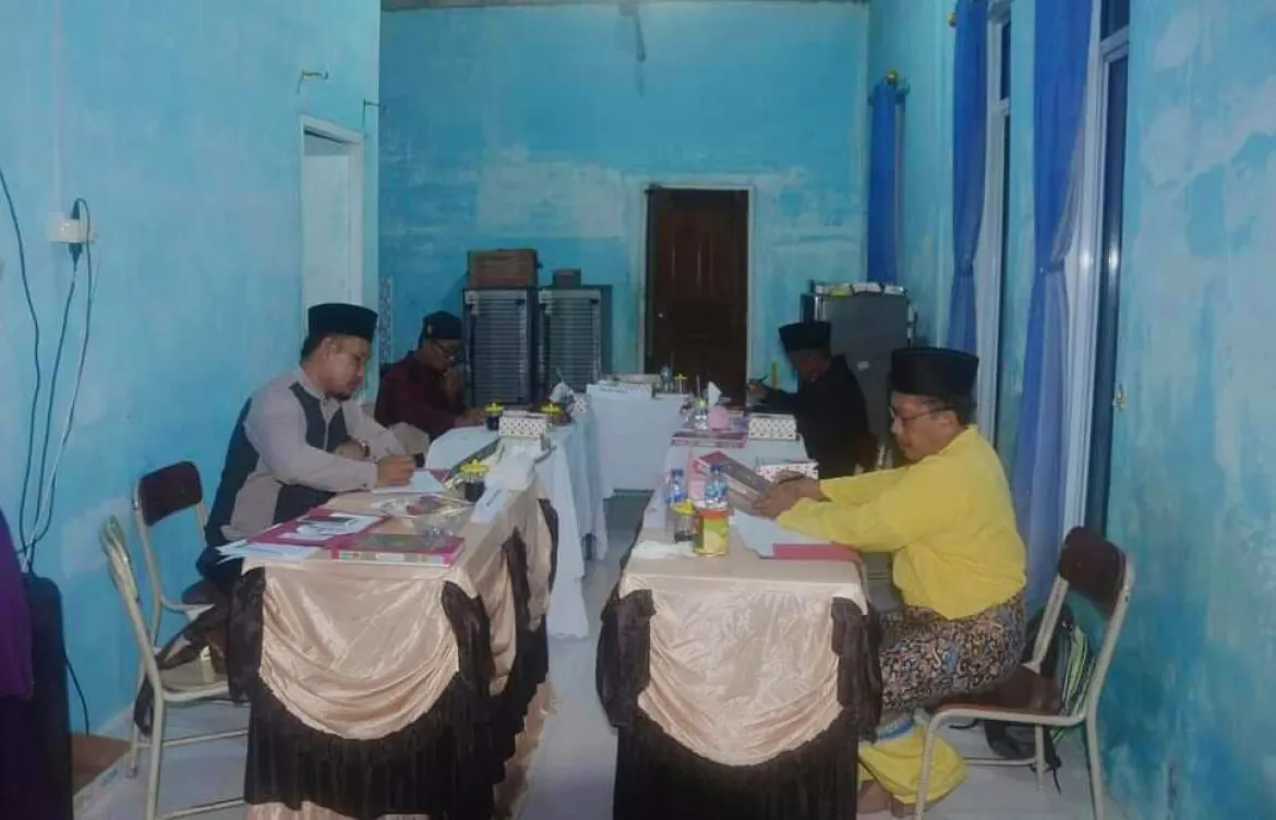 Penghulu KUA Siantan Tengah Menjadi Dewan Hakim Pada STQH Ke-VIII Tingkat Kecamatan