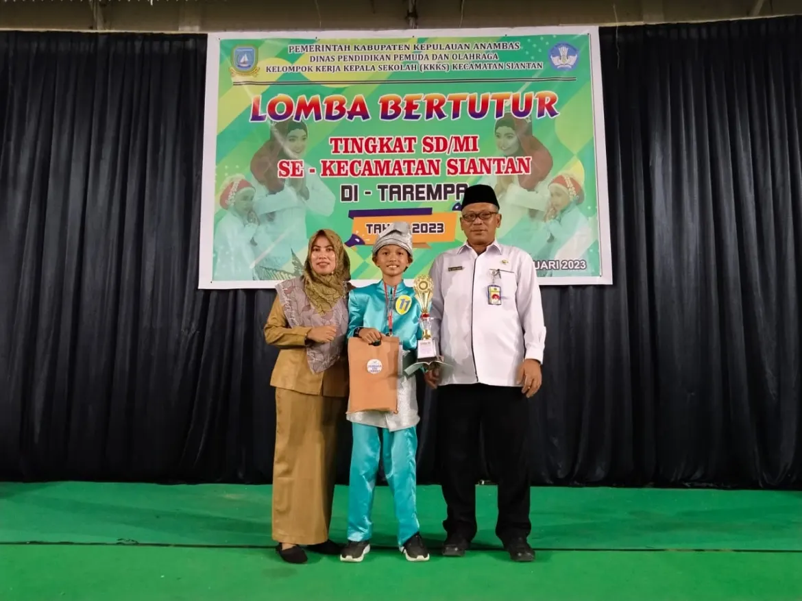 Siswa MIN Kepulauan Anambas Raih Juara 3 Lomba Bertutur Tingkat SD/MI