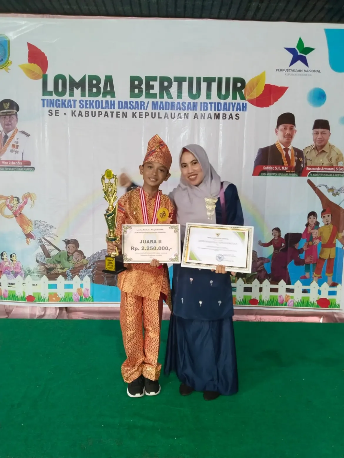 Siswa MIN Kepulauan Anambas Raih Juara 2 Lomba Bertutur Tingkat Kabupaten