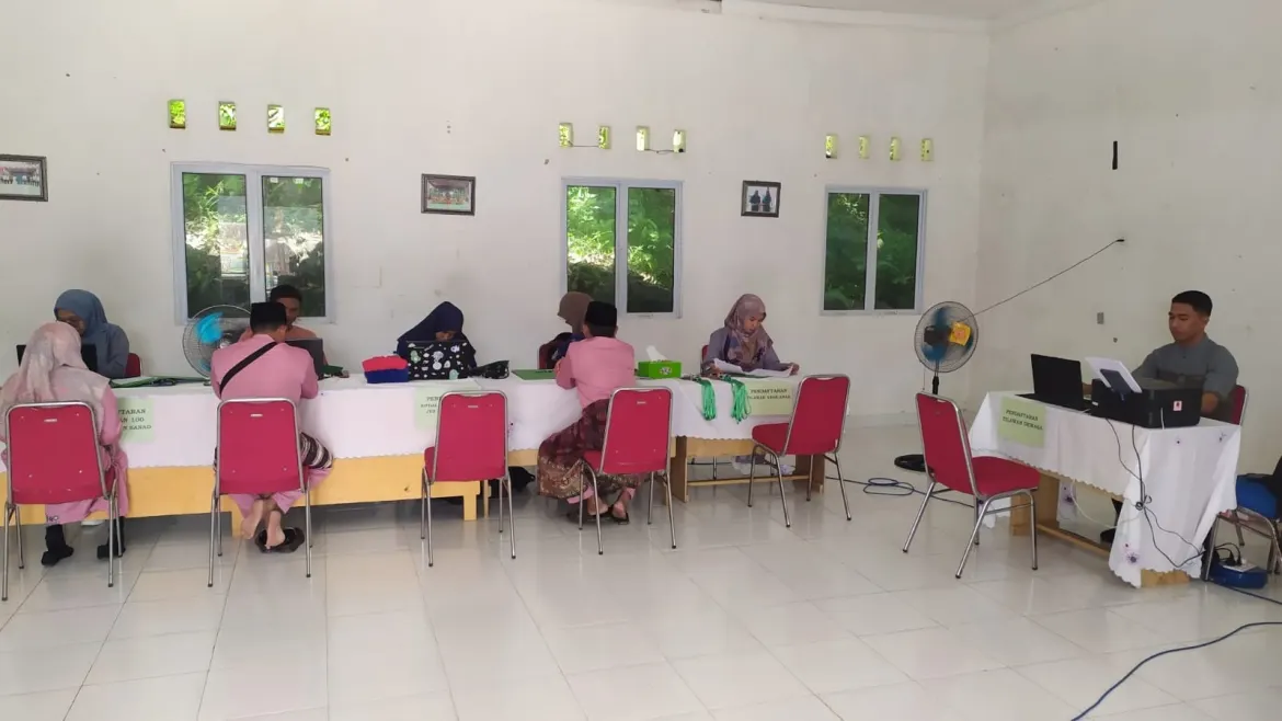 Pendaftaran Ulang Peserta Lomba STQH VIII Tingkat Kabupaten Kepulauan Anambas