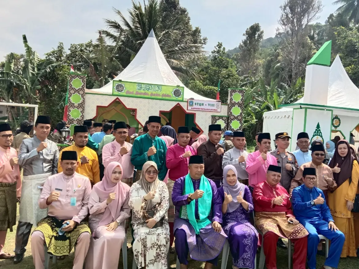 Kakankemenag Anambas Hadir Dalam Pembukaan Bazar STQH Ke-VIII