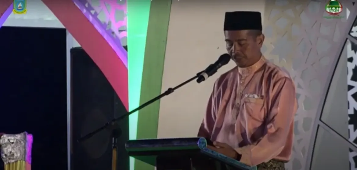 Kakankemenag Anambas Pimpin Doa Pada Pembukaan STQH Ke-VIII