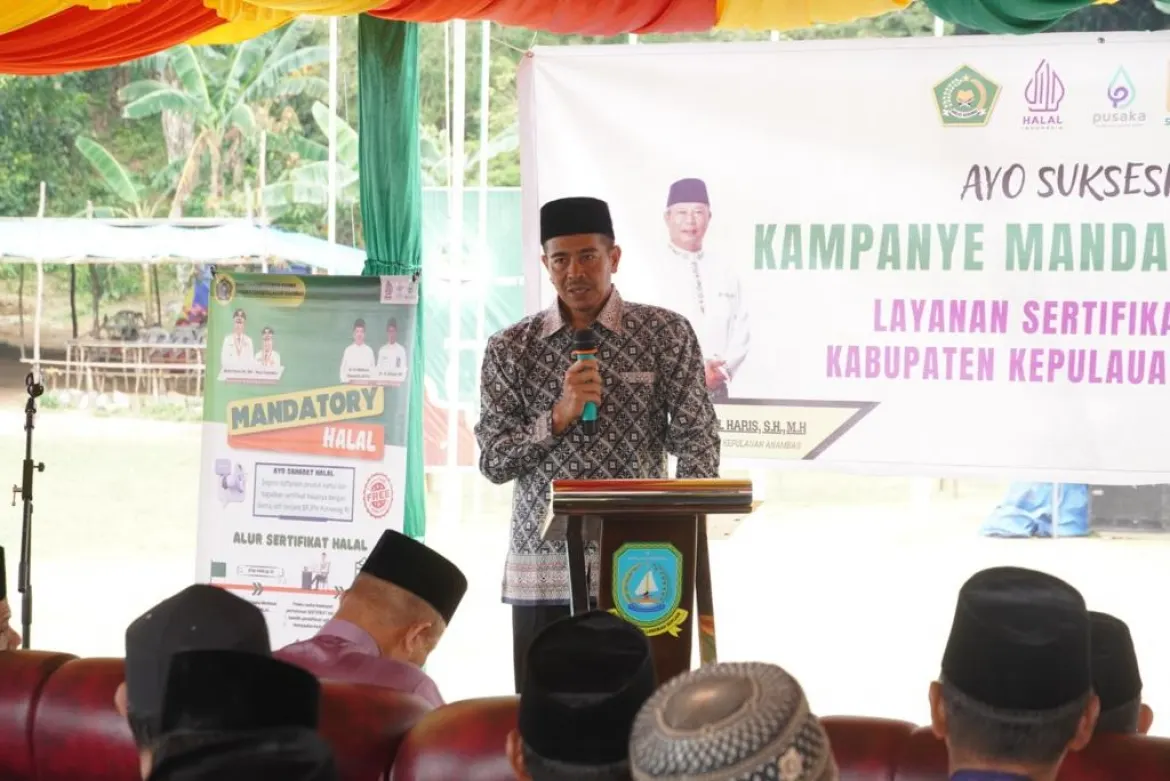 Kemenag Anambas Suskses Laksanakan Kampanye Mandatory Halal